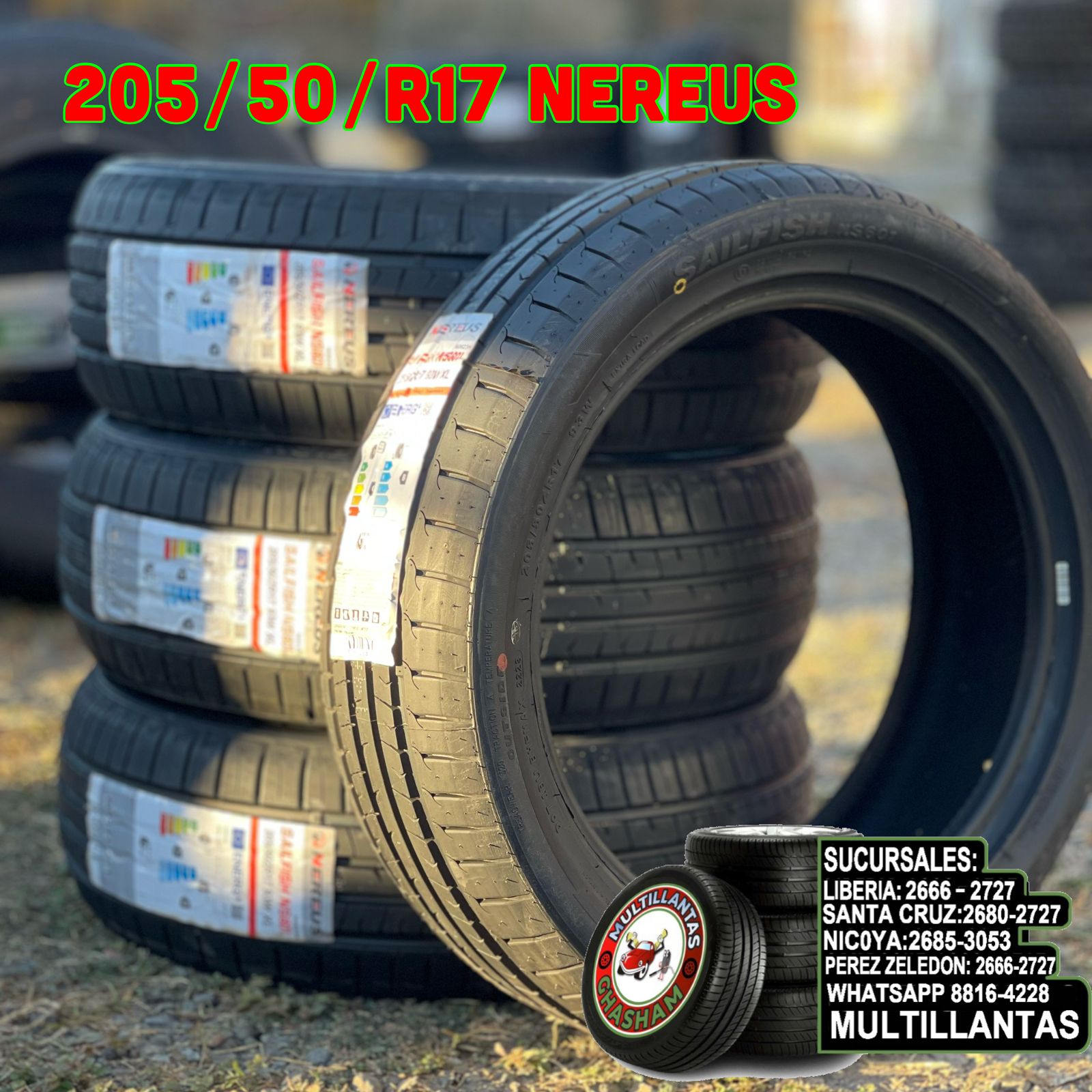 205/50/R17 NEREUS